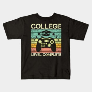 College Level Complete Video Game Gamer Kids T-Shirt